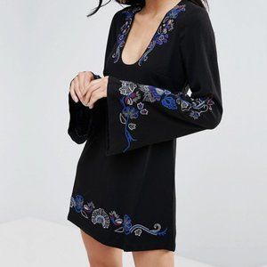 FREE PEOPLE Holiday Folk Dress